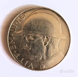 Moneta da 20 Lire Italia Regno V. E.  III del 1928