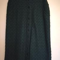 Gonna Missoni verdone con bottoni