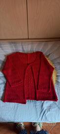 Coprispalla donna rosso misura Small