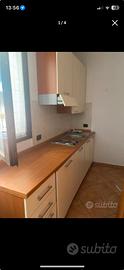 cucina. lineare con elettrodomestici