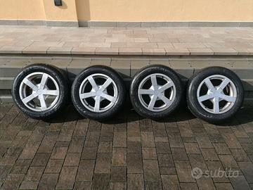 Cerchi in lega da 15” a 5 fori marca Fox