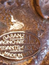 opera D'arte Daniel con garanzia bagno argento 925