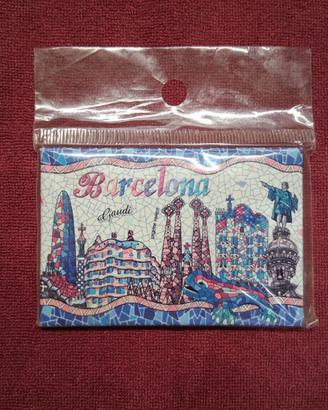 Calamita da frigo della città di Barcellona
