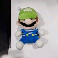 Morbido peluche del personaggio Luigi di Super Mar