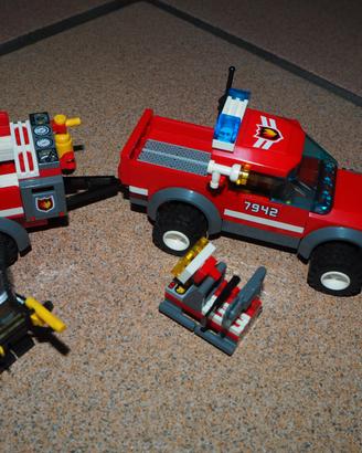 Lego 7942 - Pick-up dei Vigili del Fuoco