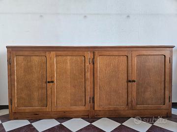 Credenza in legno 4 ante - ampia e molto capiente