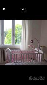 Culla Picci in legno Bianco