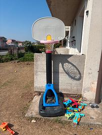Little Tikes pallacanestro regolabile per bambini