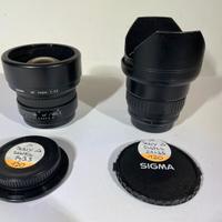 Obiettivi per Sony reflex.