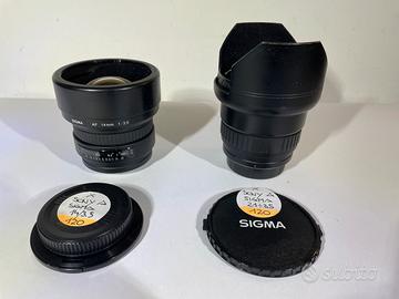 Obiettivi per Sony reflex.
