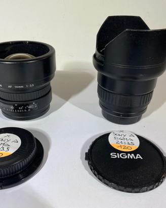 Obiettivi per Sony reflex.