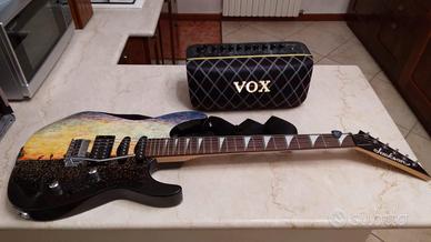 Chitarra Jackson e Amplificatore Vox