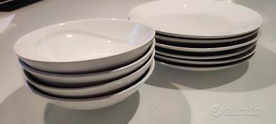 Ciotole e piattini porcellana Barilla da collezion