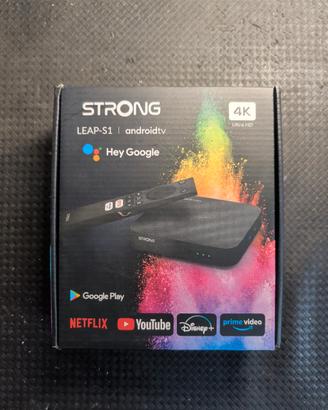 Box android tv 4KStrong LEAP-S1