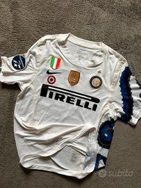 Maglia calcio inter match worn issued Triplete