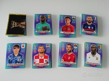 Figurine mondiali di calcio QATAR 2022 Panini