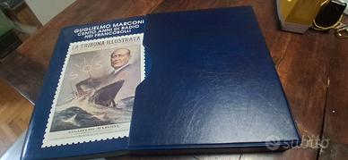 francobolli Centenario della Radio. G. Marconi.