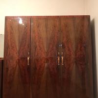 Armadio Art Déco a Tre Ante