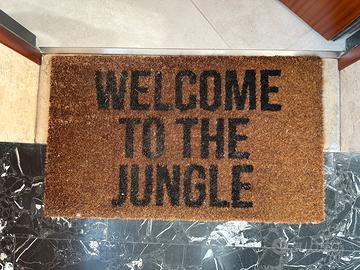 Zerbino ingresso Welcome to the jungle 75x45x2