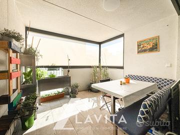 Quadrilocale con terrazza e garage a Ora