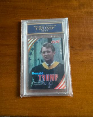 Card donald trump young