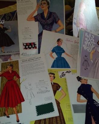 Collezione modelli abiti donna anni 40 americane