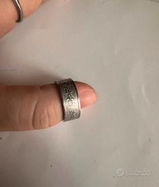 Anello fedina celtica