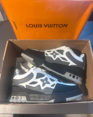 Louis Vuitton LV Trainer – Bianco/Grigio scuro