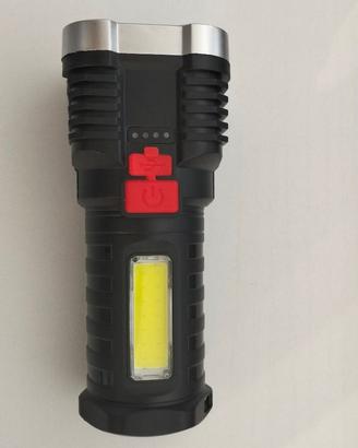 Torcia LED ricaricabile  – alta luminosità