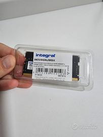 Integral RAM DDR5 8GB SO-DIMM 5600MHz CL46 laptop