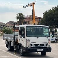 Nissan Cabstar 35.12 cassone fisso e gru 2014 E5