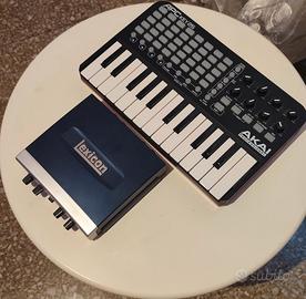 Setup Home Studio: Akai APC Key 25 + Scheda Audio 