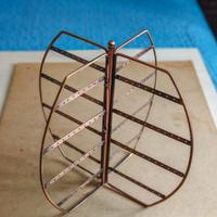 supporto bigiotteria in rame 