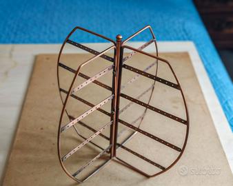 supporto bigiotteria in rame 