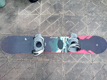 Snowboard principianti crazy creek evolution 60