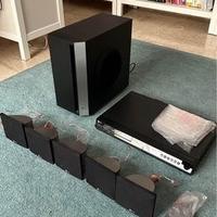 Home theater LG 5.1 + 2 Lettori DVD