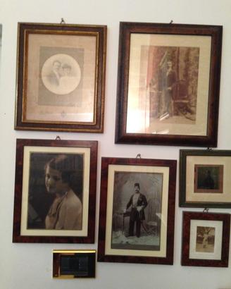 Antiche foto incorniciate