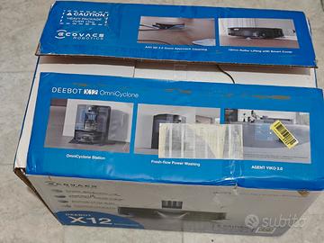 ECOVACS X12 OMNICYCLONE Robot Aspirapolvere