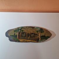 Quadretto souvenir vintage Bled Slovenia