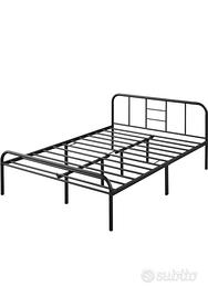 Letto matrimoniale 140x190 cm(Struttura+Materasso)