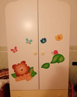 Armadio cameretta Azur Savana