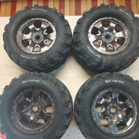 4 Ruote HPI Savage gomme e cerchi