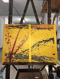 Opera d’arte astratta contemporanea