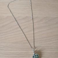 Collana Argento 925 & Radici di Smeraldo