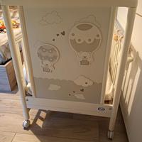 lettino Pali bianco 