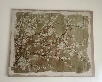 Quadro in tela ciliegio giapponese