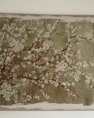 Quadro in tela ciliegio giapponese