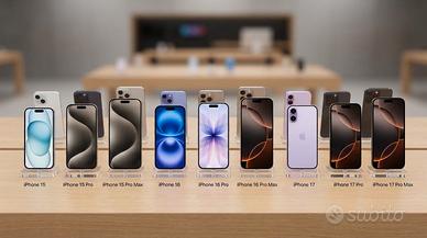 IPHONE USATI (dal 15 al 17 Pro / Pro Max)