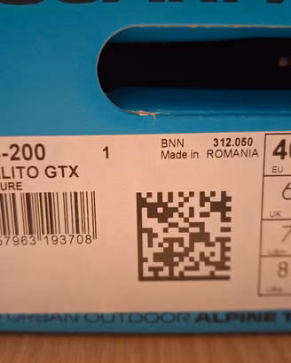 SCARPA MESCALITO GTX  40 1/2 - NUOVE