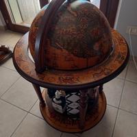 mappamondo porta liquore 